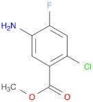 Benzoic acid, 5-amino-2-chloro-4-fluoro-, methyl ester
