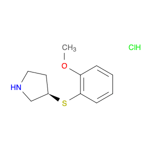 (R)-3-((2-Methoxyphenyl)thio)pyrrolidine hydrochloride