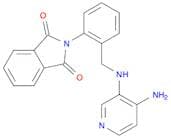 2-(2-(((4-Aminopyridin-3-yl)amino)methyl)phenyl)isoindoline-1,3-dione