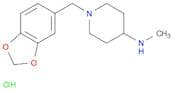 1-(Benzo[d][1,3]dioxol-5-ylmethyl)-N-methylpiperidin-4-amine hydrochloride