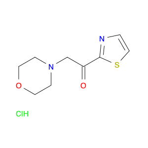2-Morpholino-1-(thiazol-2-yl)ethanone hydrochloride