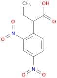 Benzeneacetic acid, α-ethyl-2,4-dinitro-