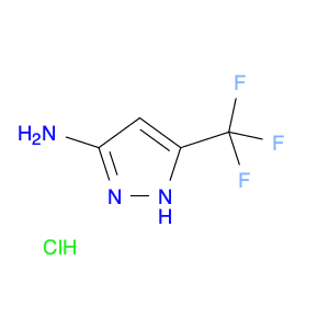 1H-Pyrazol-3-amine, 5-(trifluoromethyl)-, hydrochloride (1:1)
