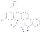 5-Pyrimidinecarboxylic acid, 4-[butyl[[2'-(2H-tetrazol-5-yl)[1,1'-biphenyl]-4-yl]methyl]amino]-