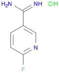 3-Pyridinecarboximidamide, 6-fluoro-, hydrochloride (1:1)
