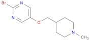 2-Bromo-5-((1-methylpiperidin-4-yl)methoxy)pyrimidine