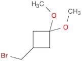 (3,3-Dimethoxy-cyclobutyl)methylbromide