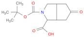 2-Boc-5-oxo-octahydro-cyclopenta[c]pyrrole-1-carboxylic acid