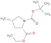 (2S,4S)-1-Boc-4-methylpyrrolidine-2-carboxylic acid ethyl ester