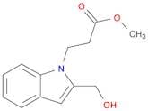 Methyl 3-(2-(hydroxymethyl)-1H-indol-1-yl)propanoate