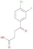 4-(4-Chloro-3-fluorophenyl)-4-oxobutanoic acid
