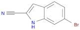 1H-Indole-2-carbonitrile, 6-bromo-