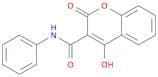 2H-1-Benzopyran-3-carboxamide, 4-hydroxy-2-oxo-N-phenyl-