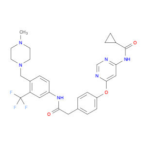 N-(6-{4-[({4-[(4-methylpiperazin-1-yl)methyl]-3-(trifluoromethyl)phenyl}carbamoyl)methyl]phenoxy}p…