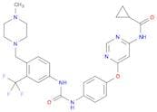N-(6-{4-[({4-[(4-methylpiperazin-1-yl)methyl]-3-(trifluoromethyl)phenyl}carbamoyl)amino]phenoxy}py…
