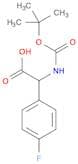 2-{[(tert-butoxy)carbonyl]amino}-2-(4-fluorophenyl)acetic acid