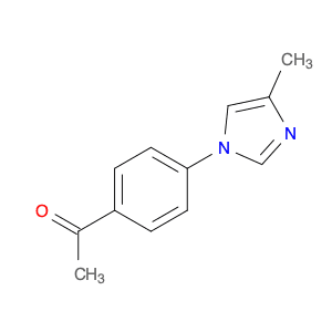 1-[4-(4-methyl-1H-imidazol-1-yl)phenyl]ethan-1-one