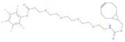 perfluorophenyl 1-(bicyclo[6.1.0]non-4-yn-9-yl)-3-oxo-2,7,10,13,16-pentaoxa-4-azanonadecan-19-oate