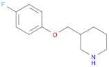 3-[(4-fluorophenoxy)methyl]piperidine
