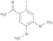 Ethanone, 1-(2-fluoro-4,5-dimethoxyphenyl)-