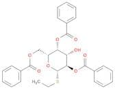 (2R,3R,4S,5R,6S)-2-((Benzoyloxy)methyl)-6-(ethylthio)-4-hydroxytetrahydro-2H-pyran-3,5-diyl dibenz…