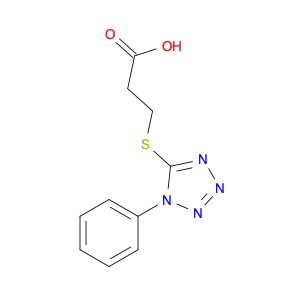 3-((1-Phenyl-1H-tetrazol-5-yl)thio)propanoic acid