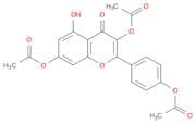 4H-1-Benzopyran-4-one, 3,7-bis(acetyloxy)-2-[4-(acetyloxy)phenyl]-5-hydroxy-