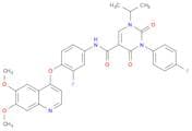5-Pyrimidinecarboxamide, N-[4-[(6,7-dimethoxy-4-quinolinyl)oxy]-3-fluorophenyl]-3-(4-fluorophenyl)…