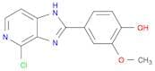 4-(4-Chloro-1H-imidazo[4,5-c]pyridin-2-yl)-2-methoxyphenol