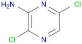 2-​Pyrazinamine, 3,​6-​dichloro-