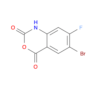 2H-3,1-Benzoxazine-2,4(1H)-dione, 6-bromo-7-fluoro-