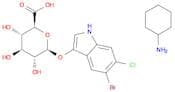 5-Bromo-6-chloro-3-indolyl-d-glucuronide cyclohexylammonium salt