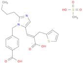 4-({2-butyl-5-[(1E)-2-carboxy-2-(thiophen-2-ylmethyl)eth-1-en-1-yl]-1H-imidazol-1-yl}methyl)benzoi…