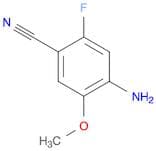 Benzonitrile, 4-amino-2-fluoro-5-methoxy-