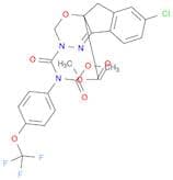 Indeno[1,2-e][1,3,4]oxadiazine-4a(3H)-carboxylic acid, 7-chloro-2,5-dihydro-2-[[(methoxycarbonyl)[…