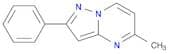 Pyrazolo[1,5-a]pyrimidine, 5-methyl-2-phenyl-