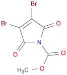 1H-Pyrrole-1-carboxylic acid, 3,4-dibromo-2,5-dihydro-2,5-dioxo-, methyl ester