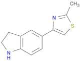 5-(2-methyl-1,3-thiazol-4-yl)-2,3-dihydro-1H-indole
