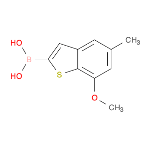 Boronic acid, B-(7-methoxy-5-methylbenzo[b]thien-2-yl)- 