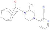 2-Pyridinecarbonitrile, 3-[(3R)-3-methyl-4-(tricyclo[3.3.1.13,7]dec-1-ylcarbonyl)-1-piperazinyl]-