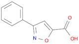 5-Isoxazolecarboxylic acid, 3-phenyl-