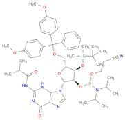 Guanosine, 5'-O-[bis(4-methoxyphenyl)phenylmethyl]-3'-O-[(1,1-dimethylethyl)dimethylsilyl]-N-(2-me…