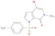 7H-Pyrrolo[2,3-c]pyridin-7-one, 4-bromo-1,6-dihydro-6-methyl-1-[(4-methylphenyl)sulfonyl]-