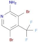 2-Pyridinamine, 3,5-dibromo-4-(trifluoromethyl)-