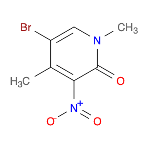 2(1H)-Pyridinone, 5-bromo-1,4-dimethyl-3-nitro-