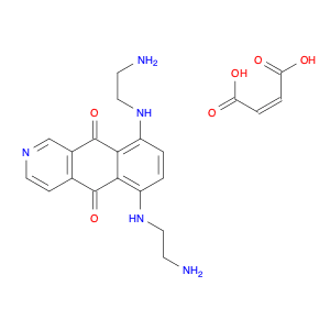 Benz[g]isoquinoline-5,10-dione, 6,9-bis[(2-aminoethyl)amino]-, (2Z)-2-butenedioate (1:2)