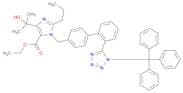 Ethyl 4-(1-hydroxy-1-methylethyl)-2-propyl-1-[4-[2-(trityltetrazol-5-yl)phenyl]phenyl]methylimidaz…