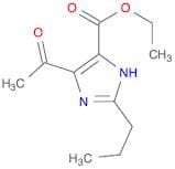 1H-Imidazole-5-carboxylic acid, 4-acetyl-2-propyl-, ethyl ester