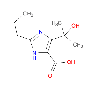 1H-Imidazole-5-carboxylic acid, 4-(1-hydroxy-1-methylethyl)-2-propyl-