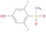 3,5-Difluoro-4-(methylsulfonyl)phenol